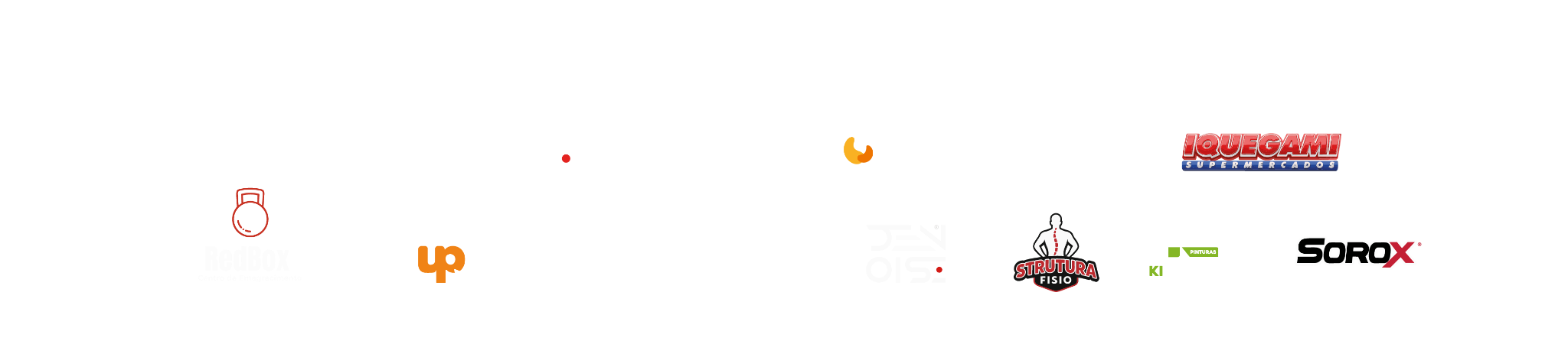 Logos dos parceiros e patrocinadores da 1ª Solfarma Running